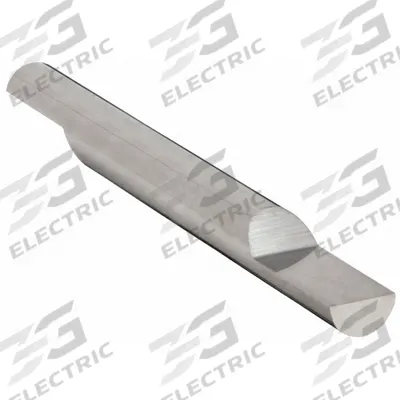 APPROVED VENDOR Engraving Blank: Double End, Carbide, 1/4" Dia, 1/2" Split Lg, 2" OAL - Double-End Carbide Engraving Tool Blanks