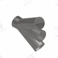 Dust Collection Duct and Fittings: Stainless Steel, For 9 in Duct Dia, 27 in Overall Lg, 30° Angle (MPN 8040103258). Key specifications — Brand: NORDFAB.