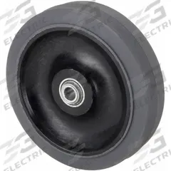 APPROVED VENDOR Caster Wheel: 6 in Wheel Dia., 2 in Wheel Wd, Rubber, 410 lb Load Rating, Plastic (MPN 20PM16). Key specifications — Wheel Core Material: Plastic; Wheel/Tread Color: Gray; Brand: APPROVED VENDOR.