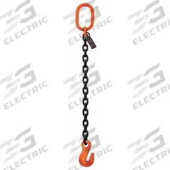 STREN-FLEX Chain Sling: 3/8 in Chain Trade Size, 100 Chain Grade, Grab Hook, Alloy Steel, Fixed (MPN SF1203G10SOG). Key specifications — Hook Type Included: Grab Hook; Brand: STREN-FLEX.