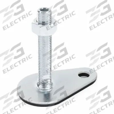 JW WINCO Male-End Leveling Mount: Swiveling Stud, 5/8"-11 Thread Size - Non-Skid Male Leveling Mounts