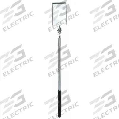 ULLMAN Inspection Mirror: 3 1/2 in L x 2 1/8 in W Mirror Size - Standard Inspection Mirrors
