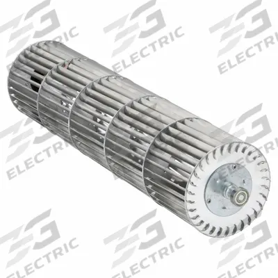BERNER Blower Wheel: 20 in Overall Lg, Aluminum - Blower Wheels