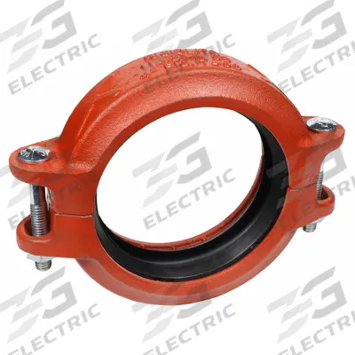 GRUVLOK Clamp Coupling: Clamp, 3 in x 3 in, Ductile Iron, EPDM Seal - Grooved Pipe Couplings