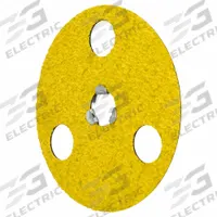 NORTON Fiber Disc: 5" x GL Quick-Change, Ceramic, 36 Grit, RazorStar F990S (MPN 66254439931). Key specifications — Brand: NORTON; Connector Size: Speed-Lok Fastener; Connector Type: X-Lock; Series: RazorStar F990S; Diameter x Arbor Hole Size/Type: 5" x GL Quick-Change; Arbor Hole Size & Type: GL Quick-Change.