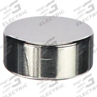 APPROVED VENDOR Rare Earth Magnet: Neodymium, 7/8 in Outside Dia, 0.375 in Thick, Disc Magnet, 35H (MPN 6YA47). Key specifications — Color: Silver; Max Pull Force: 15 lbf.
