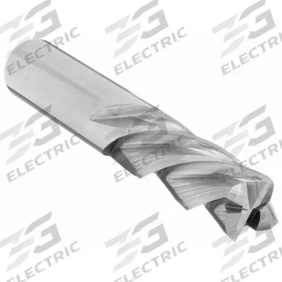OSG Square End Mill: Carbide, 4 Flute, 5/16" Mill Dia, 13/16" LOC, 2-1/2" OAL (MPN 447-3125) - Left-Helix Carbide Square End Mills