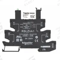 SCHNEIDER Slim Interface Relay: 6 A Current Rating, 12V DC, Screw Termination (MPN RSL1PVJU). Key specifications — Electrical Connection: Screw Connector; Mounting Style: DIN Rail; Brand: SCHNEIDER.