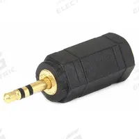 MONOPRICE Audio Adapter: (1) 3.5 mm Stereo Male x (1) 2.5 mm Stereo Female Adapter, Black (MPN 7126). Key specifications — Product Type: Audio Adapter; Manufacturer Part Number: 7126; Brand: MONOPRICE; End 1 Connection Type: 3.5 mm Stereo Male; End 2 Connection Type: 2.5 mm Stereo Female.