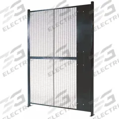 WIRECRAFTERS Adjustable Panel: 12 ft H x 1 1/4 ft W x 7 in D, Gray, Powder-Coated (MPN AP12). Key specifications — Finish: Powder-Coated; Material: Steel; Includes Mounting Hardware: Yes; Brand: WIRECRAFTERS.