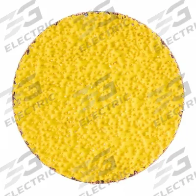 NORTON Quick-Change Cloth Disc: TS, 2", Ceramic, 36 Grit, Y Wt Cloth - Cool-Cutting Sanding Discs for Stainless Steel & Nickel Alloys