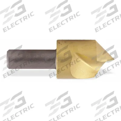 KEO Countersink: 100°, 1 Flute, 3/8 in Body Dia - Fast-Cutting Single-Flute Countersinks