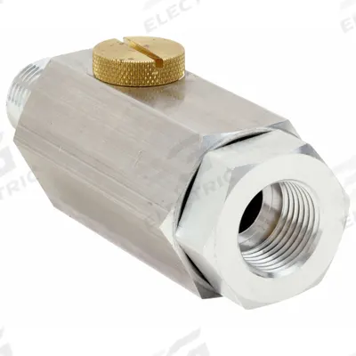 WILKERSON In-Line Compressed Air Lubricator: 3/8 in FNPT x 3/8 in MNPT, 38.1 cfm - Miniature Compressed Air Lubricators