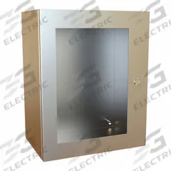 HAMMOND Electrical Enclosure: Stainless Steel, 20 in x 16 in x 10 in, NEMA 12/13/3R/4/4X, Hinged (MPN EN4SD201610WSS). Key specifications — Brand: HAMMOND; Closure Method: 1/4-Turn Latch; Enclosure Material: Stainless Steel; Knockouts: Not Included.