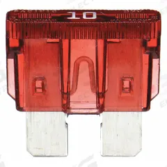BUSSMANN Automotive Fuse: ATC Series, Fast-Acting, 10 A, 32 V DC, Non-Indicating (MPN ATC-10). Key specifications — Series: ATC; Brand: BUSSMANN; Fuse Profile: Standard Profile.