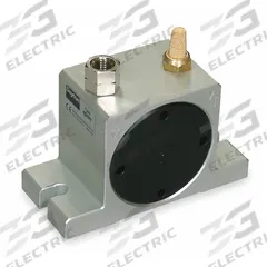 DAYTON Pneumatic Vibrator: 1,157 lbf, 23,000 vpm, 1/4 in NPT, 66 dBA, Aluminum, Continuous (MPN 1DYP7). Key specifications — attr671163: 66 dBA; attr671170: 1,157 lbf @ 87 psi; attr671165: 19,000 vpm @ 60 psi; attr671184: 1/4 in; attr671185: NPT; attr671192: BSPP; attr671193: 1/4 in; attr671175: DAYTON.