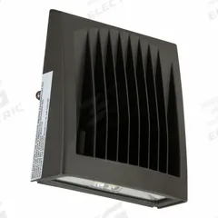 LED Wall Pack: LED, 4,008 lm, 5000K, 40 W, 120 to 277V AC, Type III, 7 7/8 in Overall Ht (MPN SG1-40-PCU). Key specifications — Housing Color: Bronze; Color Temperature: 5000K.