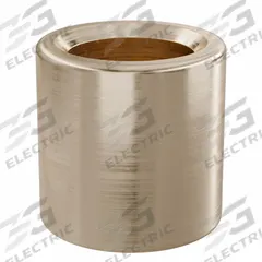 Sleeve Bearing: Bronze, SAE 841, 1/2 in Bore, 3/4 in OD, 3/4 in Lg, -35°F to 300°F, 10 PK (MPN AA744-04B). Key specifications — System of Measurement: Inch; Material Grade: SAE 841; Brand: OILITE.