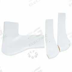 TRUEBRO Undersink Pipe Guard: PVC, White, 1 1/2 in_1 1/4 in Nominal Pipe Size, 1/8 in Nominal Wall (MPN 82525). Key specifications — For Use With: P-Trap.