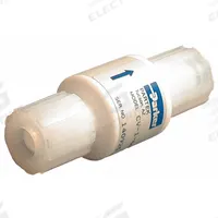 PARKER Check Valve: 1/4 in Pipe Size, Flare x Flare, PTFE, For Corrosives/Gen Purpose Media, Male (MPN CV-1-6644). Key specifications — Brand: PARKER.