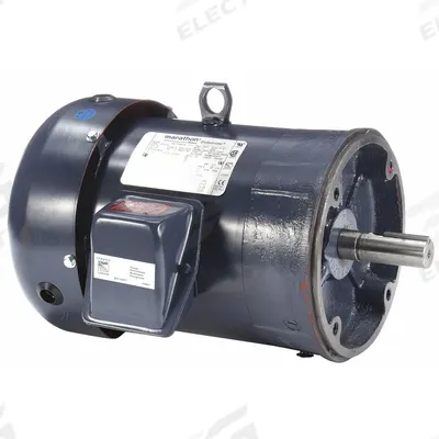 MARATHON MOTORS General Purpose Motor: C-Face Mount, Totally Enclosed Fan Cooled, 5 hp - C-Face 3-Phase General Purpose AC Motors