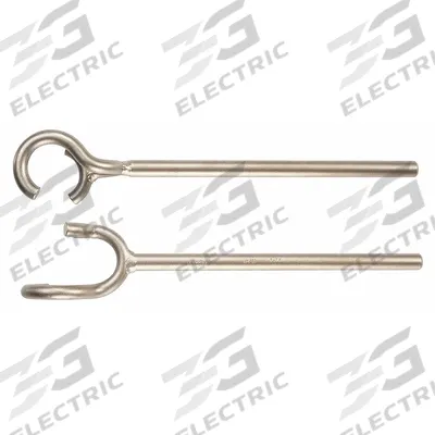 AMPCO Claw Valve Wheel Wrench: 1 7/8 in_3 1/8 in Head Size, 17 in Overall Lg - Claw Valve Wheel Wrenches