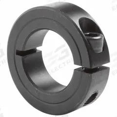 CLIMAX METAL PRODUCTS Shaft Collar: 1-Piece, Inch, Round, Clamp-On, 1 7/16 in Bore Dia, Carbon Steel (MPN 1C-143). Key specifications — attr85402: CLIMAX METAL PRODUCTS; attr666006: Inch.