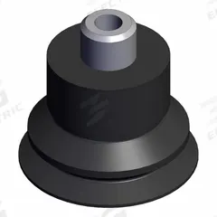 SMC Bellows Cup: Bellows, M5 x 0.8, 15 mm Pad Dia, NBR, Black, 50, 14.5 mm Pad Ht, ZP2 (MPN ZP2-TB15MBN-H5). Key specifications — attr1019101: ZP2-TB15MBN-H5; attr1019103: SMC; attr1019107: 50.
