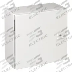 RITTAL Enclosure: Steel, 19 in x 19 in x 8 in, NEMA 1/12/3R/4, Solid Cover, Hinged (MPN WM202008NC). Key specifications — Closure Method: 1/4-Turn Latch; Brand: RITTAL; Knockouts: Not Included.