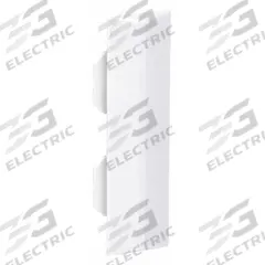 LEGRAND Cover Clip: CableSmart 40N2, 2 Channels, 4 in Wd, 2 in Ht, Plastic, White (MPN 40N2F06WH). Key specifications — Series: CableSmart 40N2; Material: PVC; Color: White; For Use With: CableSmart 40N2 Raceways; Brand: LEGRAND; Item: Cover Clip.
