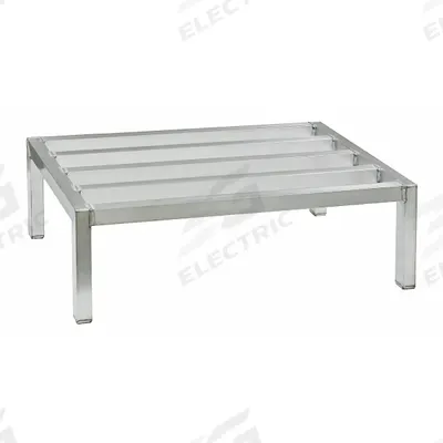 NEW AGE INDUSTRIAL Dunnage Rack: Welded, 12 in x 60 in x 18 in, Aluminum - Aluminum Dunnage Racks