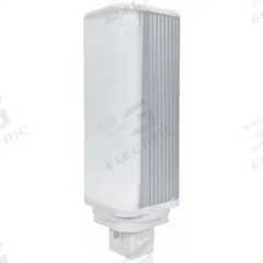 GE LAMPS Compact LED Bulb: Type A, 2-Pin (G24d-3), T14, LED, 3500K, 1,050 lm Light Output (MPN LED11G24d-H/835). Key specifications — Brand: GE LAMPS; Bulb Designation: LED11G24d-H/835; Dimmable: No; Color Temperature: 3500K.