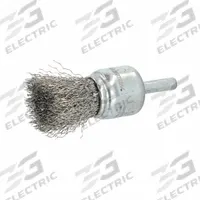 APPROVED VENDOR End Brush: Crimped Stainless Steel, 1 in Dia, 0.012 in Fill Dia, 1/4 in Shank (MPN 66254443226). Key specifications — Brand: APPROVED VENDOR.