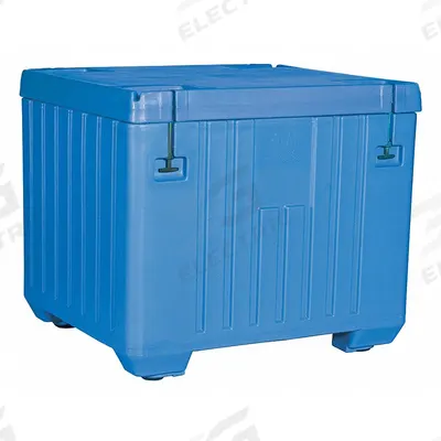 SNYDER INDUSTRIES Insulated Bin: 30 cu ft, 49 in x 43 in x 43 in, Lid Included - Insulated Bulk Containers