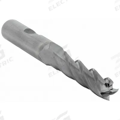 CLEVELAND Square End Mill: Cobalt, TiCN Coated, 4 Flute, 13/32" Mill Dia, 1-3/4" LOC - General Purpose Cobalt Square End Mills