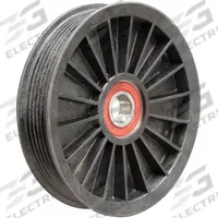 DAYCO Idler Pulley: Idler Pulley, 89013, Serpentine, Ribbed, Flanged Flange, 6 Grooves, Light Duty. Key specifications — Pulley Material: Polymer; Brand: DAYCO; Performance Rating: Light Duty; Manufacturer Part Number: 89013.