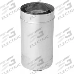 METAL FAB Waterheater Vent Pipe: 3 in/5 in Connection Size, Vertical, 12 in Overall Lg (MPN RTG20151GR). Key specifications — For BTU Range: Up to 199K BTU; Mounting Orientation: Vertical; Manufacturer Part Number: RTG20151GR; Vent Connection Size: 3 in; 5 in; Product Type: Concentric Vent Termination; Brand: METAL FAB.