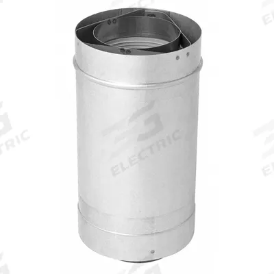 METAL FAB Waterheater Vent Pipe: 3 in/5 in Connection Size, Vertical - Vent Pipe Kits for Water Heaters