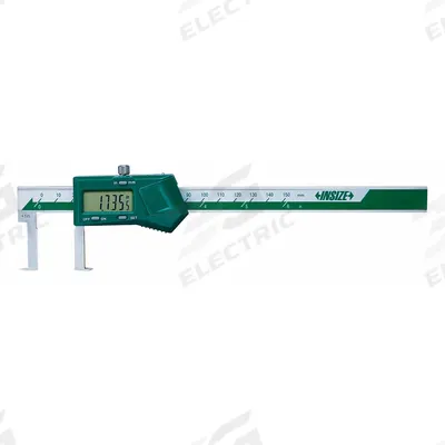 INSIZE Inside Groove Digital Caliper: 1 in to 6 in /25 mm to 150 mm, Cabled - Digital Calipers for Inside Groove & RTJ Groove Diameters