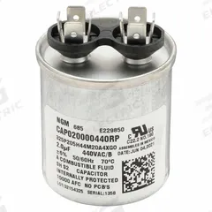 GOODMAN Capacitor: Capacitor, CAP020000440RP. Key specifications — For Use With Mfr. Model Number: PTC073G35AXXX; Manufacturer Part Number: CAP020000440RP; For Use With Grainger Item Number: 36PT40; Product Type: Capacitor.