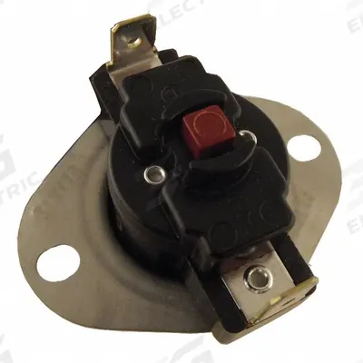 Supco Reset Thermostat: SPDT, Manual Reset - Surface Mount Limit Controls