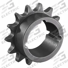 TRITAN Bushed Roller Chain Sprocket: For 40 Chain, 14 Teeth, 2.247 in Pitch Dia, 2.49 in Outside Dia (MPN 40BTL14H). Key specifications — Brand: TRITAN; Required Bushing Series: 1008.