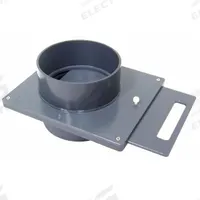 Blastgate: For 14 in Duct Dia, 6 3/8 in Overall Lg, 14 in Inlet Dia (MPN PVCB14). Key specifications — Brand: PLASTIC SUPPLY.