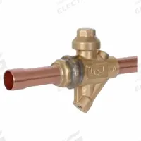 PARKER Refrigerant Ball Valve: 30.3 Cv, 7/8 in Female Sweat, No Access Port, Relief Port, 700 psi (MPN EBV-PR1070 BALL VALVE). Key specifications — Brand: PARKER; Access Port: No; Relief Port: Yes.