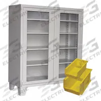 Storage Cabinet,78"x54"x24",Chrcl,Bns (MPN EX-734-1BS5-CSP-CFG2). Key specifications — Base Type: Legs; Cabinet Color: Gray; Frame Assembled: Unassembled; Brand: GREENE MANUFACTURING, INC..