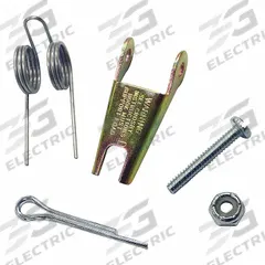 CROSBY Spring Latch: Spring, 1 1/2 in Latch Lg, Pin, 1/8 in Latch Eye Dia, 17/32 in Wd Between Eyes (MPN 1096374). Key specifications — Brand: CROSBY; Manufacturer Part Number: 1096374; Latch Type: Spring; Attachment Type: Pin.