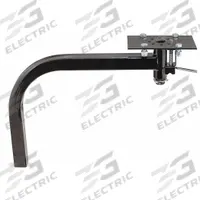 COXREELS Mounting Bracket: Steel, For SM Reel Series, Black, 17 1/4 in D x 6 in W x 12 5/8 in H (MPN SMK-502). Key specifications — Color: Black; Overall Dimensions: 17-1/4 in D x 6 in W x 12-5/8 in H; For Reel Series: SM; Bracket Material: Steel; Brand: COXREELS.