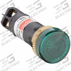 DAYTON Raised Panel Light: 12 mm Panel Mounting Hole Dia, LED, Raised Head (MPN 22NY89). Key specifications — Brand: DAYTON; Electrical Connection: M2.5 Screw.