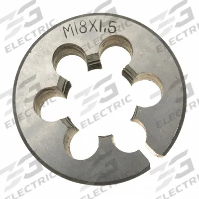 WESTWARD Alloy Steel Die, M18x1-1/2: CCT1060-155, Die - Pneumatics