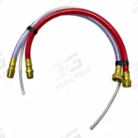 KWIKOOL Water Line Set: Std-Connection Water Hose, Iceberg (MPN KK-WHOSE12-25). Key specifications — Compatible Manufacturer Model Number: KWIB2411-3; Product Type: Standard-Connection Water Hose; Manufacturer Part Number: KK-WHOSE12-25; Brand: KWIKOOL.
